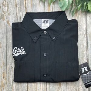 Men’s Montana Griz Sun Protection Fishing Outdoor Long Sleeve Button Front Shirt